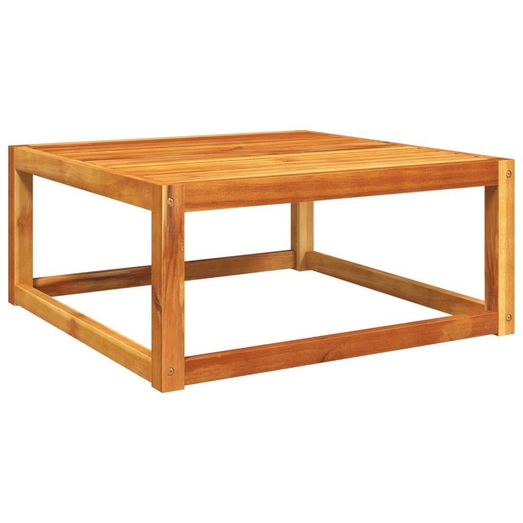 Gartentisch 65x65x29 cm Massivholz Akazie Produktbild 