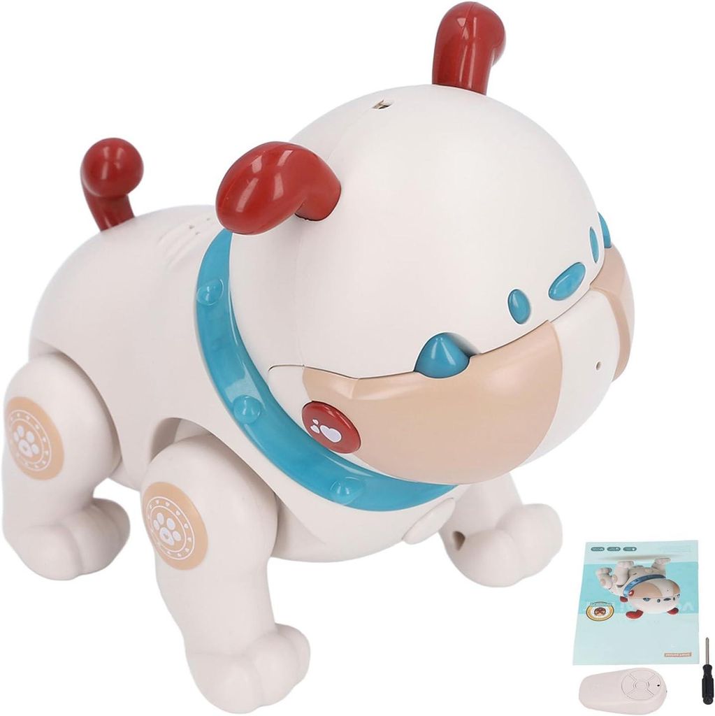 Fernbedienung Roboter Hund Touch Sensitive Smart Interaktive Gehen Aufnahme Wieder Lesen Elektronische Haustiere Spielzeug für Kinder Geschenke (B...
