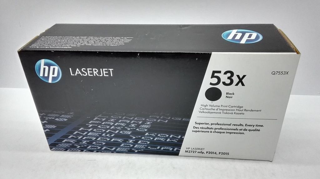 HP 53X Schwarz Original LaserJet Tonerkartusche mit hoher Produktbild 