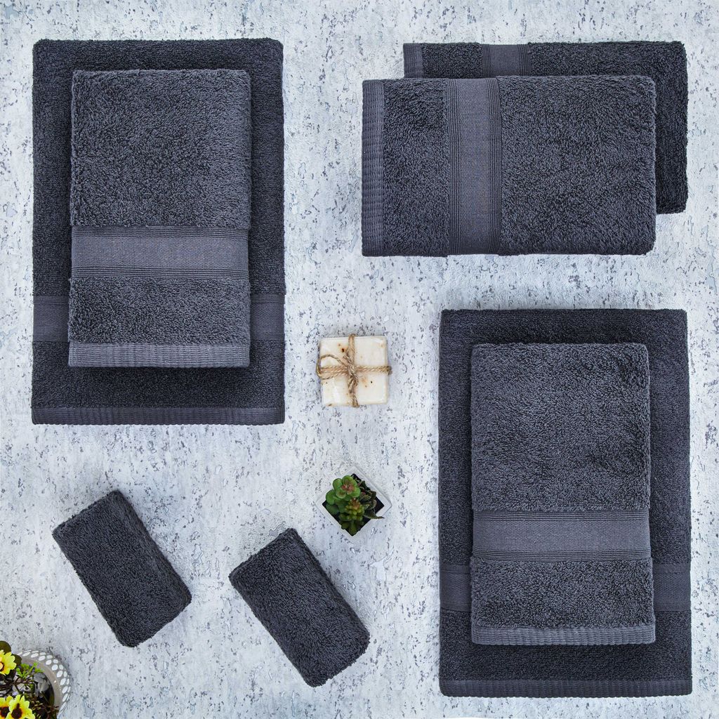 Sada ručníků Tuiste | 100% bavlna, 8 kusů | 2x sada ručníků Obrázek produktu 3