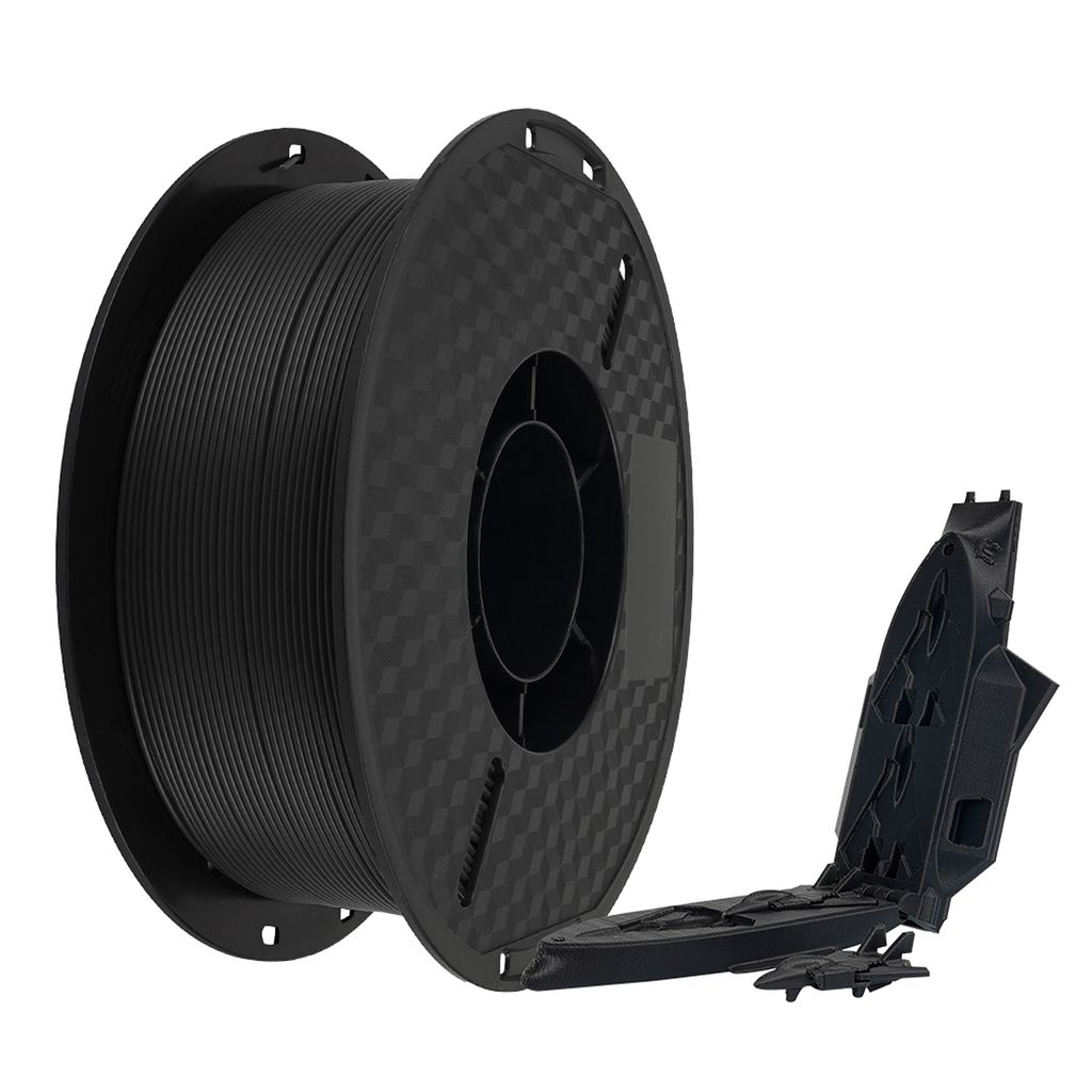 KINGROON 3D-Drucker HS-PLA-Filament 1 kg, 1,75 mm, hochflüssiges 3D-Druckmaterial, abbaubar, umweltfreundlich, Spule, Maßgenauigkeit +/- 0,02 mm,...