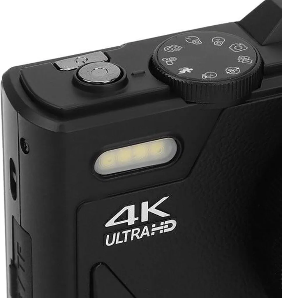 Caméra vlog 4K compacte avec écran rabattable et stabilisation vidéo - 6