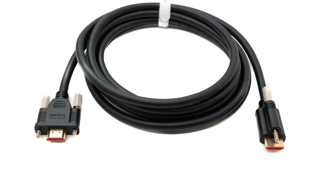 Cavo HDMI 2.0 Professionale 3m - Panel Mount Screw System