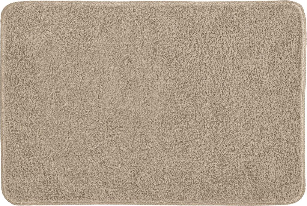 Kleine Wolke Badteppich RICCO Taupe 60 x 90 cm
