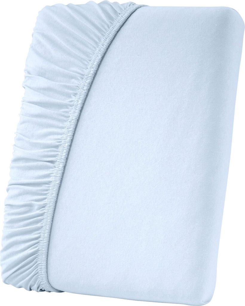 Primbausch Fein-Jersey Spannleintuch 140 x 190 bis 160 x 200 cm, atmungsaktiv