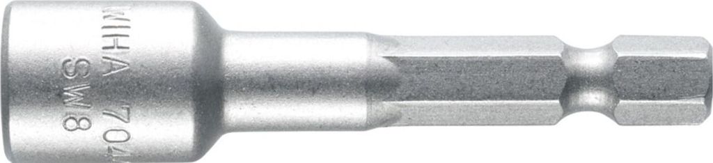 Wiha Steckschlüsseleinsatz Außensechskant 1/4" 8,0 x 55 mm 5 Stk