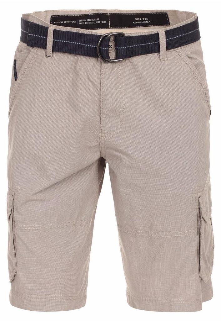CASAMODA Herren Cargo-Bermuda-Shorts 1/2 Regular Fit Beige Produktbild 