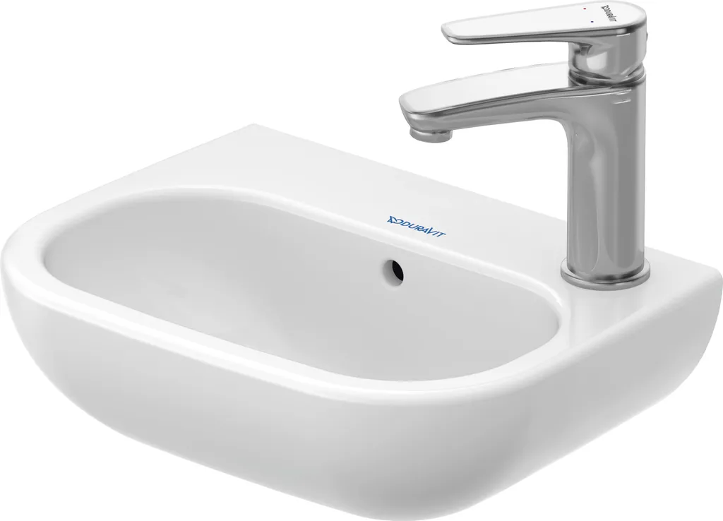 Lavamani Design Duravit D-Code 360x270mm - Eleganza Minimal Bianco