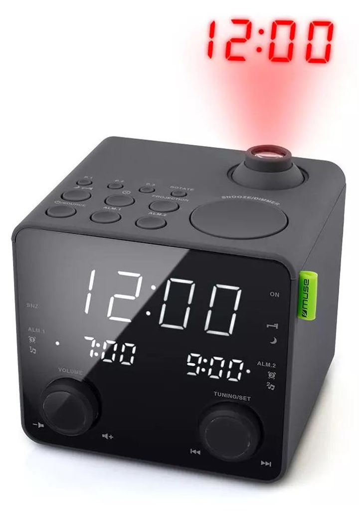 MUSE M-189P, radiosveglia con proiezione dell'ora Immagine del prodotto 