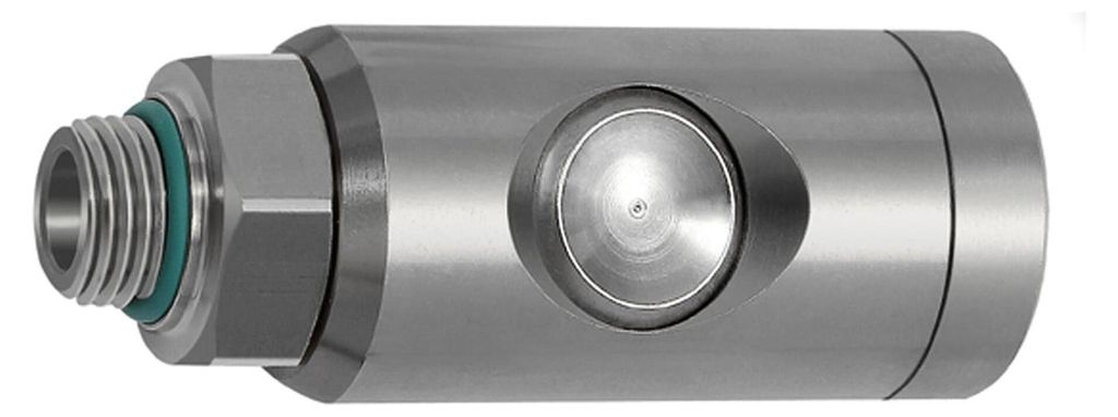 Riegler Druckknopf-Sicherheitskupplung NW 7,4, drehbar, ES, G 3/8 AG