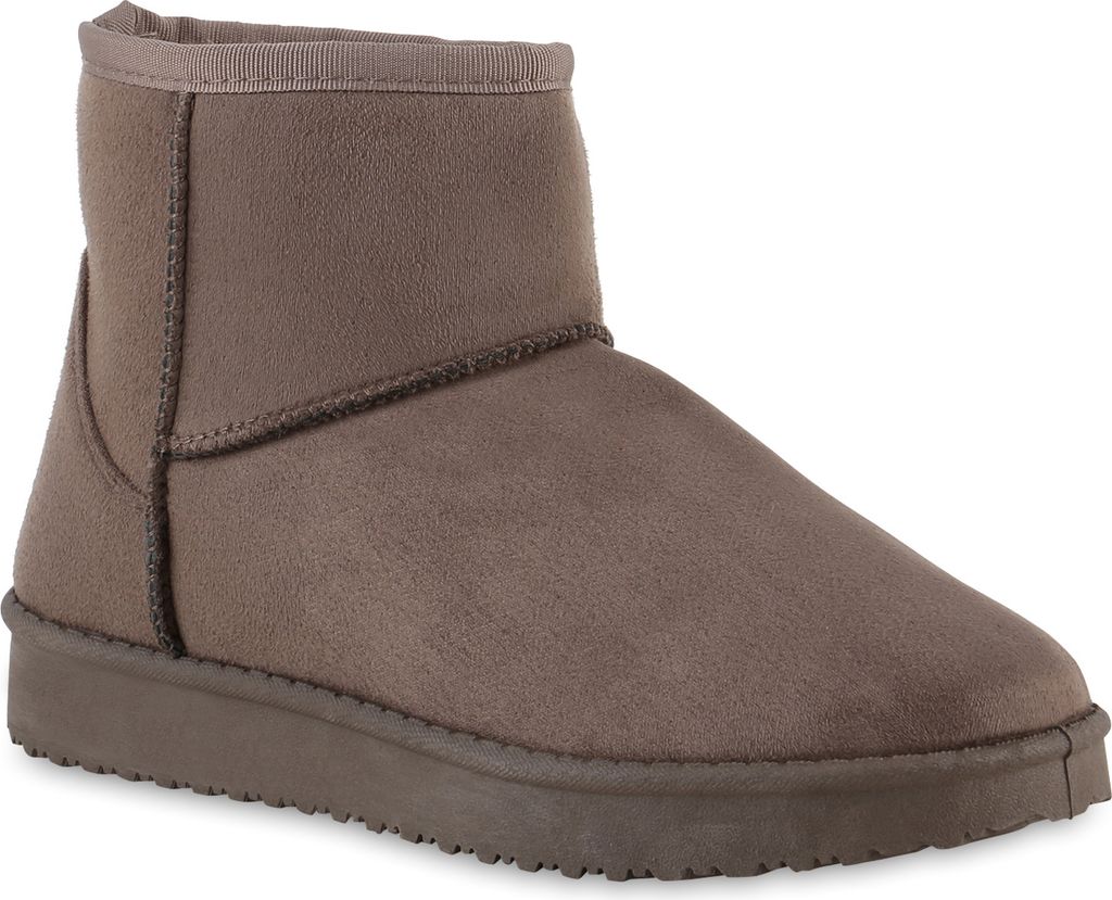 VAN HILL Damen Warm Gefüttert Winter Boots Stiefeletten Produktbild