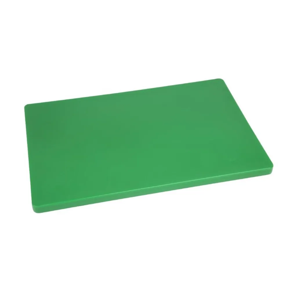 Tagliere Hygiplas Verde 45x30x2Cm LDPE a Norma HACCP