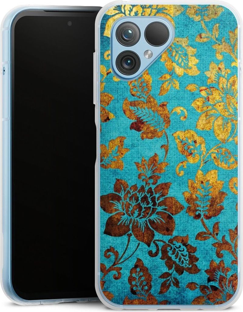 DeinDesign Handyhülle für Fairphone 5 Silikon Hülle Case Smartphone Schutzhülle Blumen Ornamente Vintage