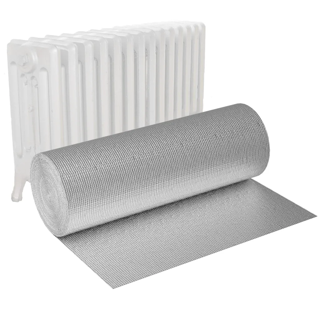 Stop froid et chaleur - Film isolation aluminium double paroi 1x10m