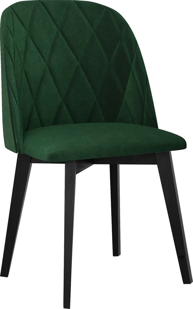 Offerta Set 6 Sedie AFTON Imbottite Verde: Comfort Immediato Nero