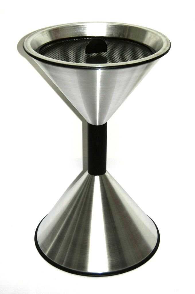 Stand Aschenbecher Edelstahl SZ 70x40cm SZAGATO Germany Aschenbecher für draußen mit Deckel Standaschenbecher Stand Aschenbecher outdoor