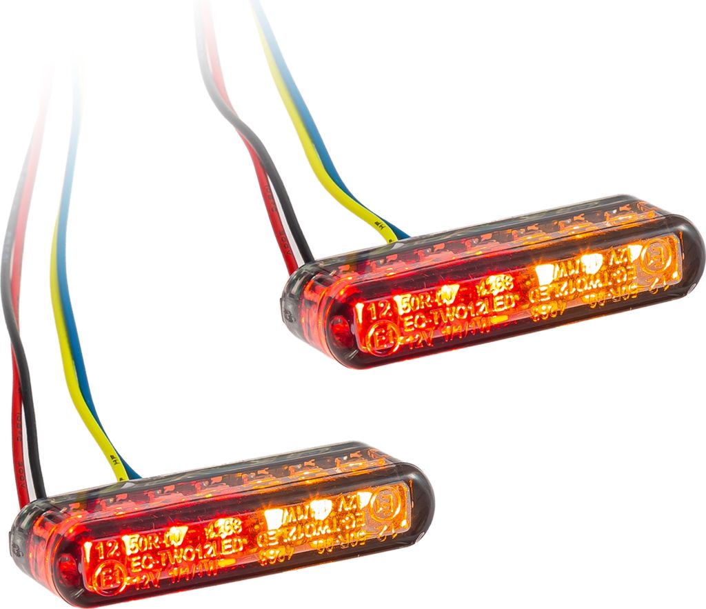 Indicatore di direzione integrato a LED con luce Immagine del prodotto 