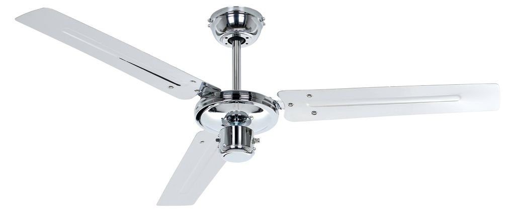 Wentylator sufitowy z łańcuszkiem Tristar-Z chrom 122 cm Zdjęcie produktu 