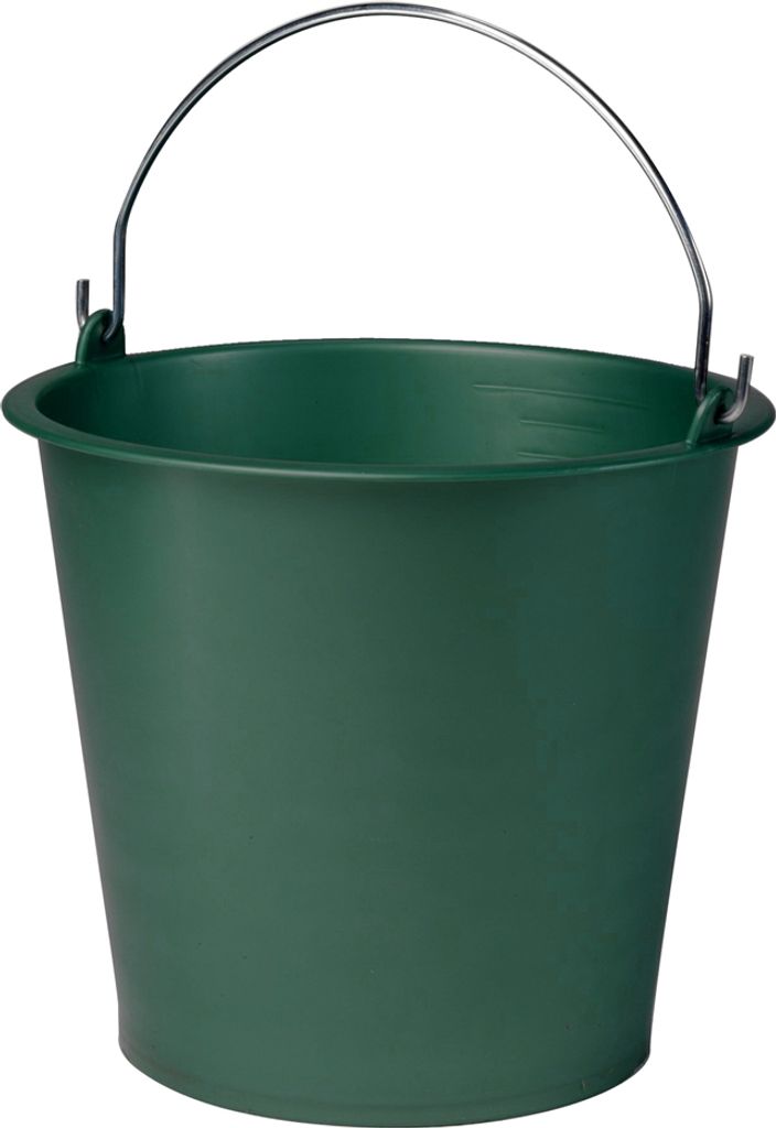 EDA Eimer 13 Liter Kunststoff grün
