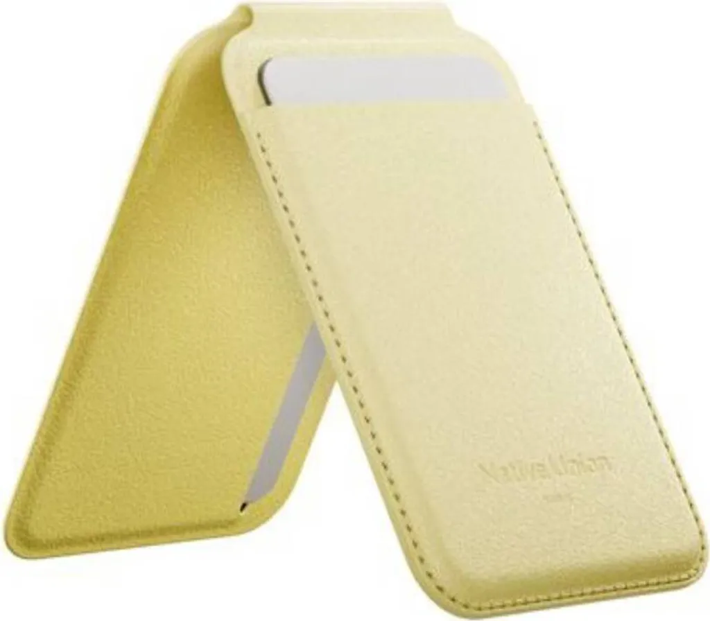 Native Union MagSafe Wallet Giallo: Stile Urban e Qualità Premium