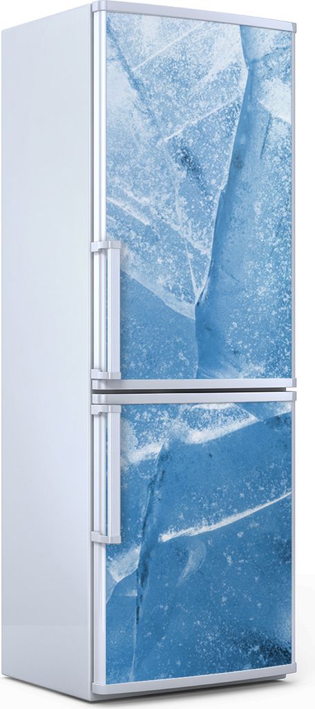 Magnete Dekorative - 60 cm x 180 cm - Küche Magnetmatte Kühlschrankmagnete - Abstrakte Eis