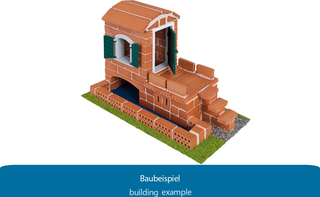 Teifoc I Coffret de construction en pierre réelle avec mortier soluble - 5