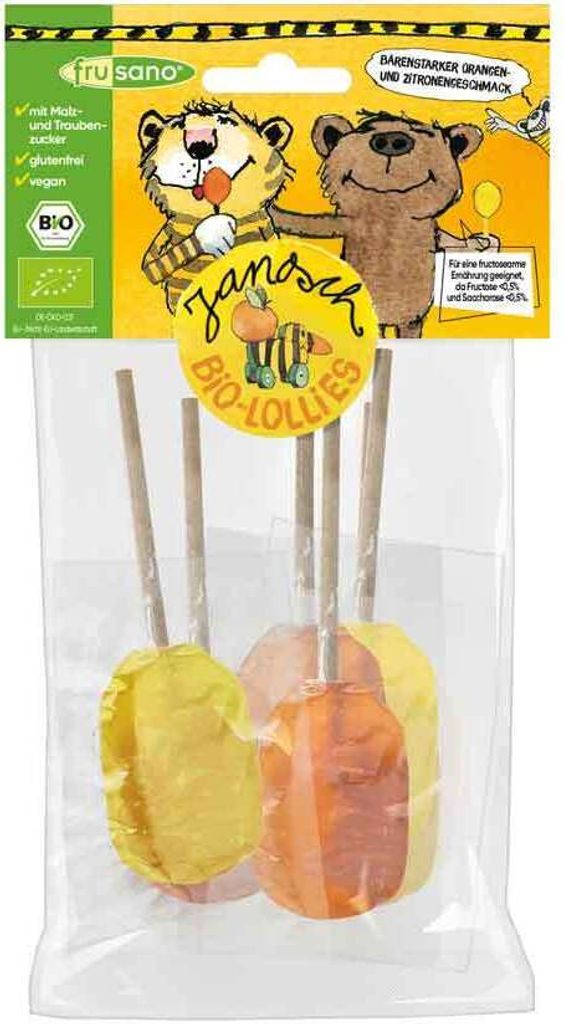 Frusano JanoschOrangen & Zitronen Lollies 6x10g Produktbild 