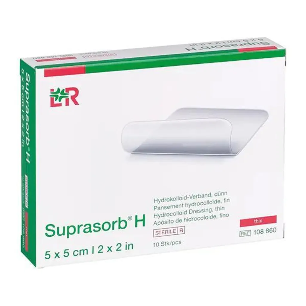 Suprasorb H Pansement hydrocolloïde flexible pour ulcères de la peau