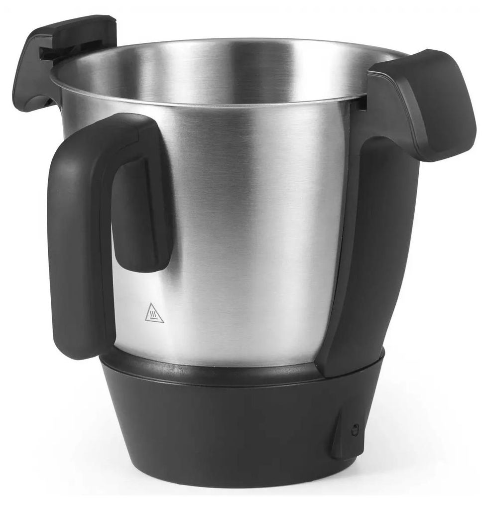 KitchenChef BOL.NAT-THERMO-NATURAMIX, Schüssel, Schwarz, Edelstahl, Edelstahl, 228 mm, 252 mm, 265 mm