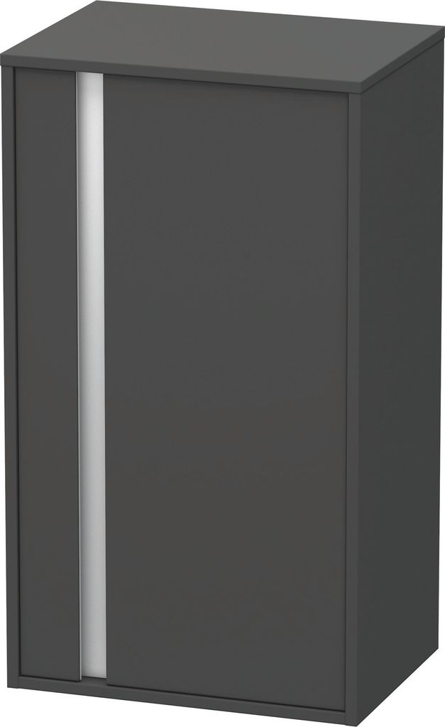 Halbhochschrank KETHO 360x500x880mm Ans rechts graphit matt Anschlag rechts graphit matt