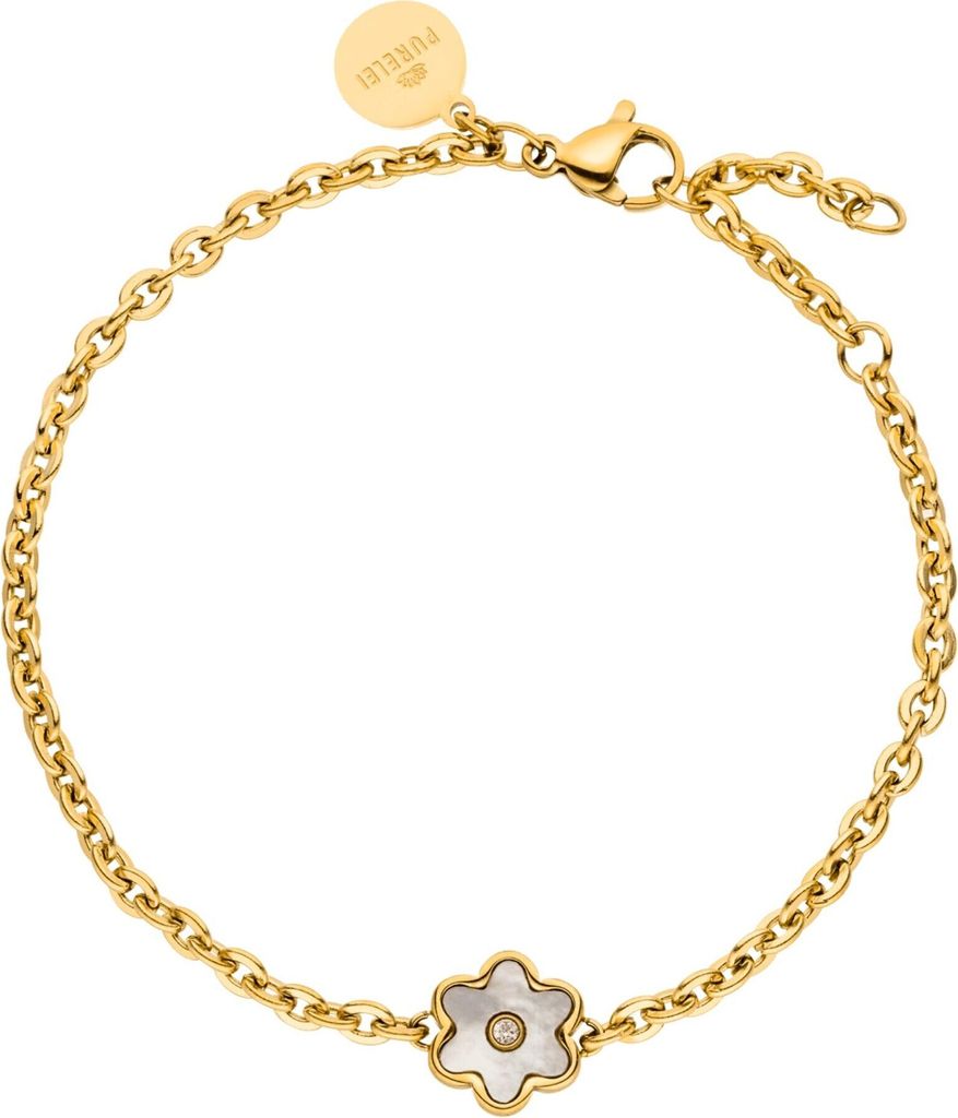 Purelei Damen Armband Flourish PUR-Bracelet-Flourish Gold Onesize
