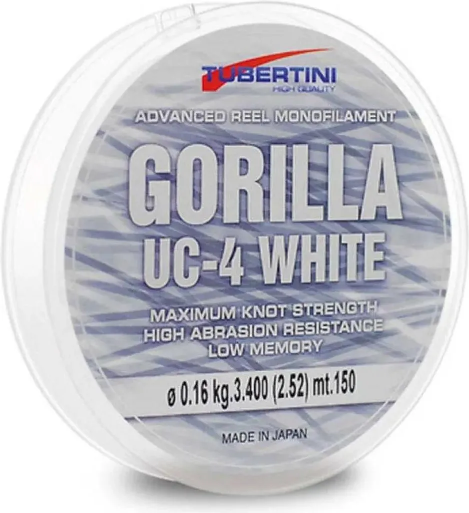 Fil de Pêche Tubertini UC4 600m 0.22mm Anti-Nœuds et Haute Résistance