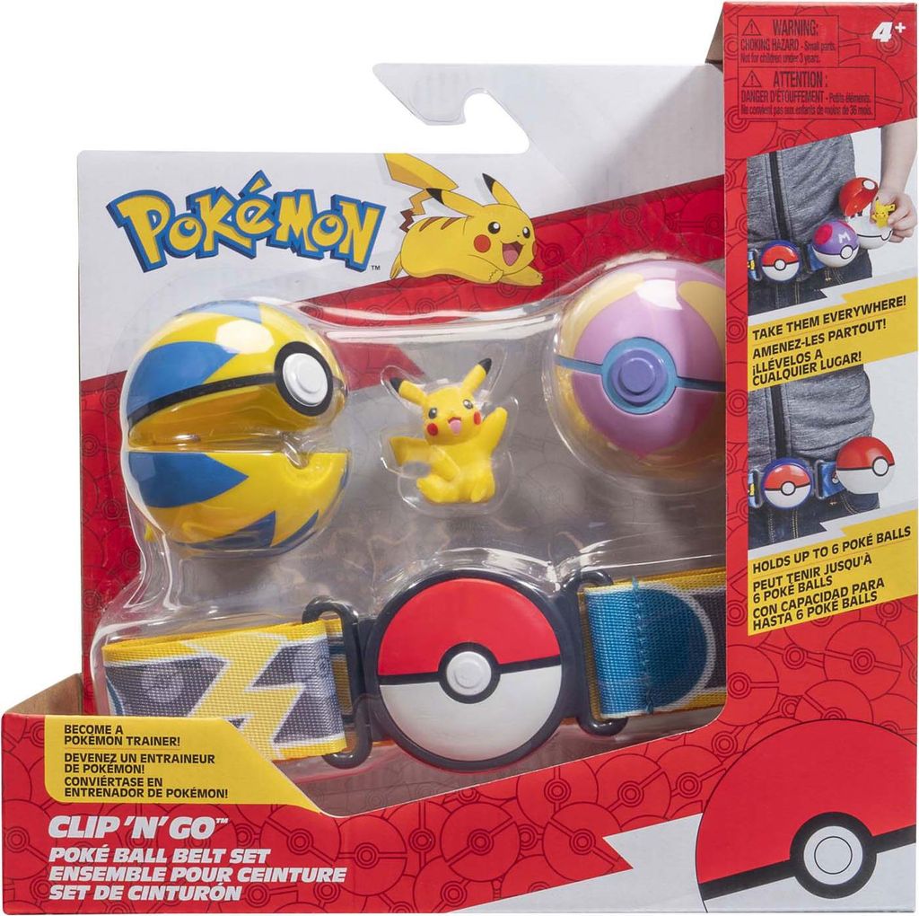 Pokémon Clip N Go - Jeu de pinces Pikachu pour les petits Image du produit 