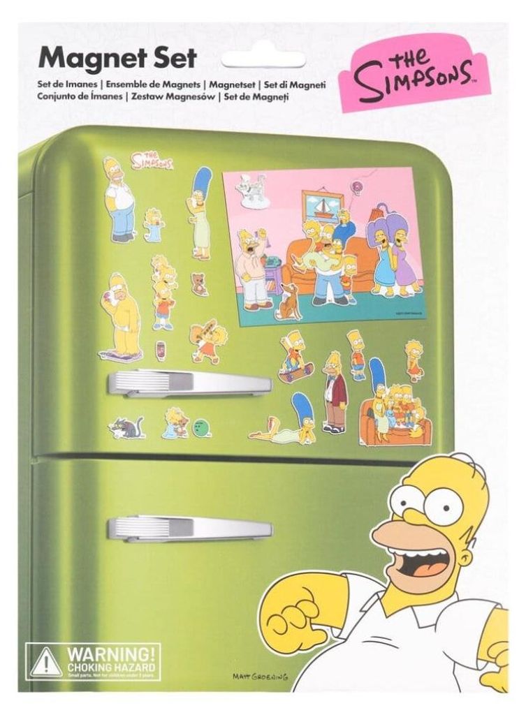 Magnetická sada figurek Simpsonových – rodina Obrázek produktu 