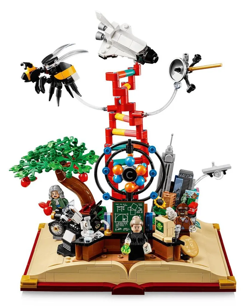 Projet Créatif Adulte LEGO 21355 L'Origine du STEM pour Détente et Déco - 9