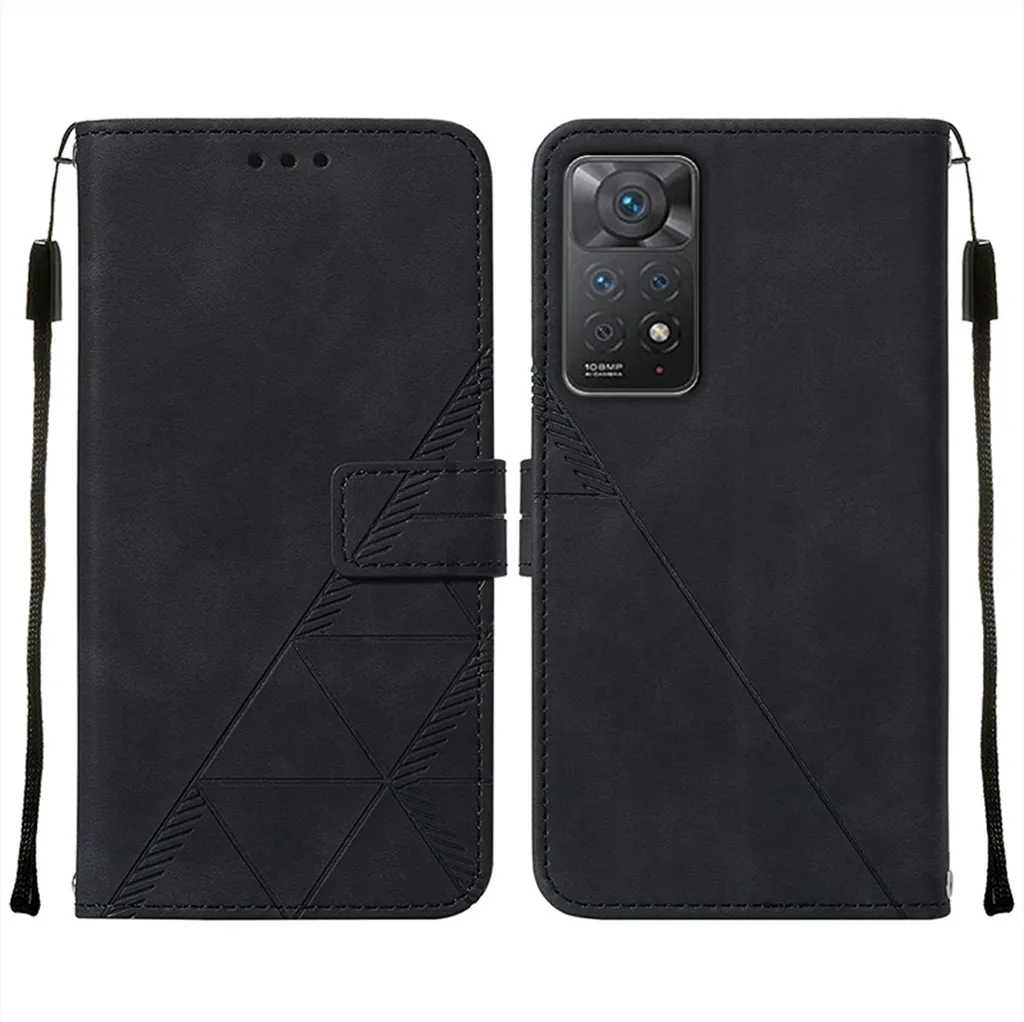 Custodia Goffrata Xiaomi Redmi Note 11 Pro 5G: Design Unico Nero