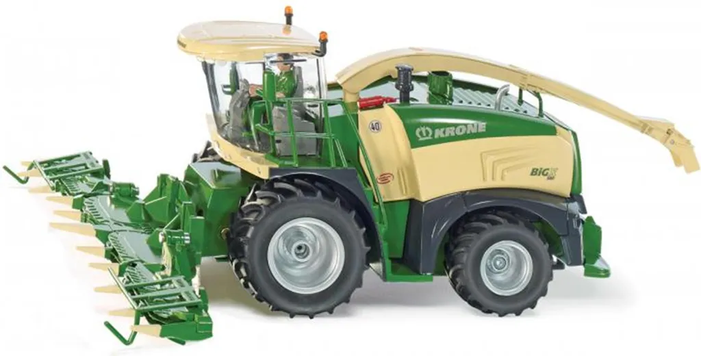 Moissonneuse-batteuse KRONE SIKU Farmer en Métal - Détails Authentiques