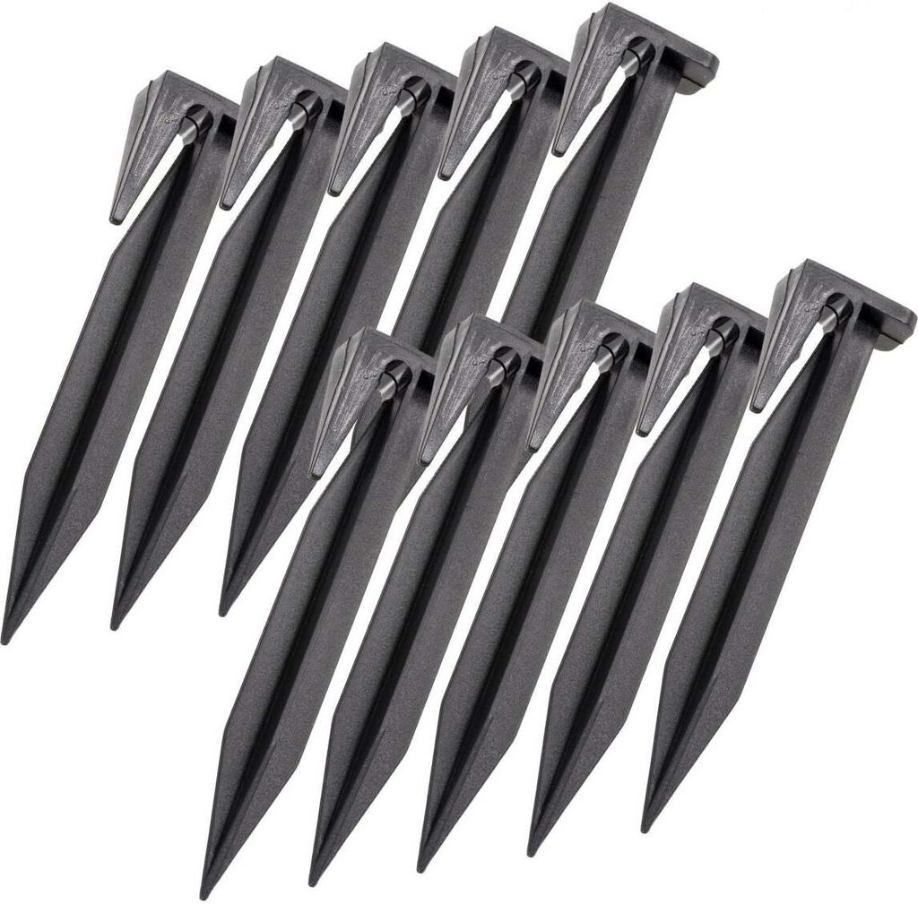 HaGa Erdnägel für Mähroboter Begrenzugskabel-Erdhaken – 500 Stück