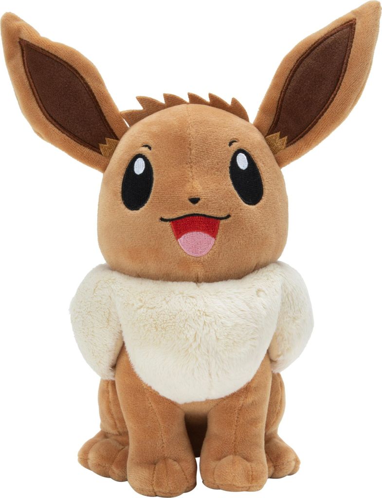 Peluche Pokémon PKW3105-30cm - Evoli, peluche officielle Image du produit 