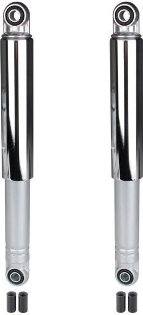 Zestaw amortyzatorów 290mm chrom/srebrna tuleja do Zündapp Zdjęcie produktu 