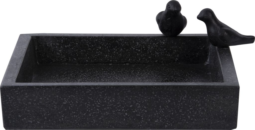 Vogeltränke Terrazzo Esschert’s Garden 31,7 x 31,7 x 12,4 Produktbild 
