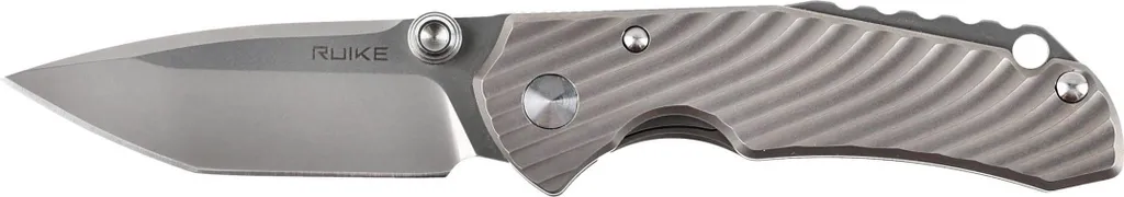 Nóż Ruike M671-TZ Srebrny: Coltello Tascabile Elegante in Titanio 154CM