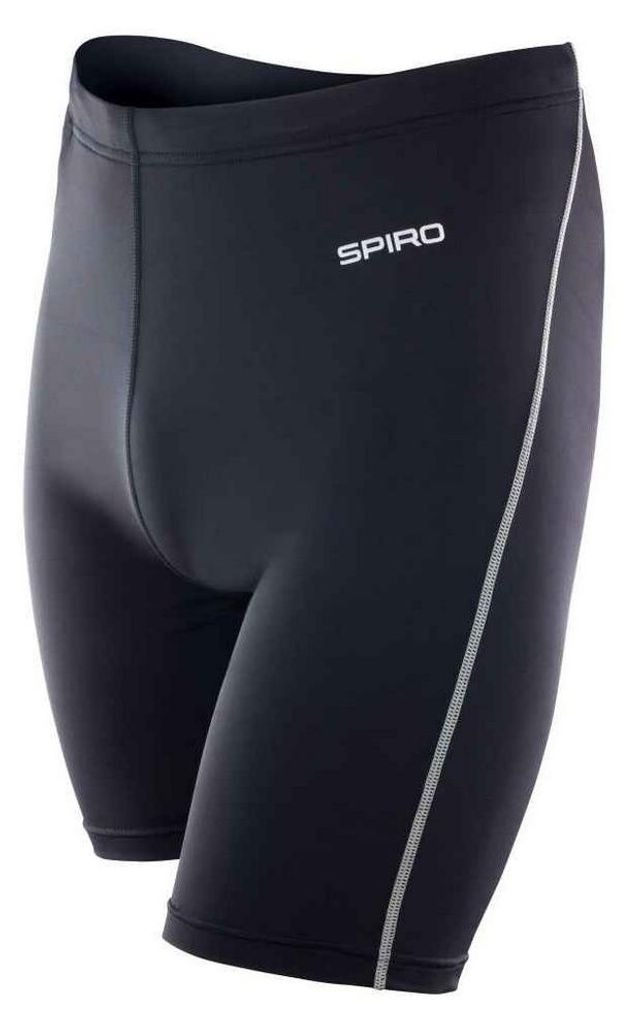 Spiro - "Bodyfit" Baselayer-Unterhose für Herren FK2203 (XS-S) (Schwarz)