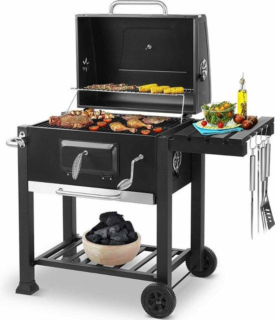Luxus-Holzkohle-Grill für 5-10 Personen