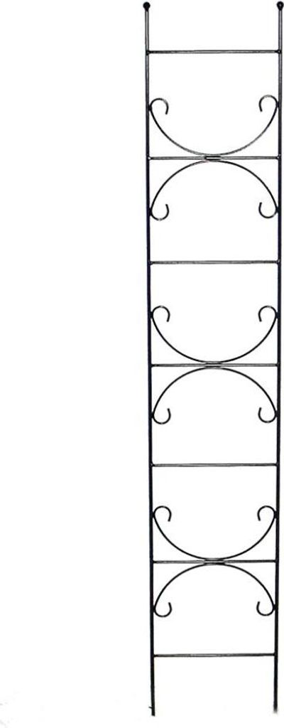 TrendLine Rankhilfe Metall 180 cm dunkelgrau