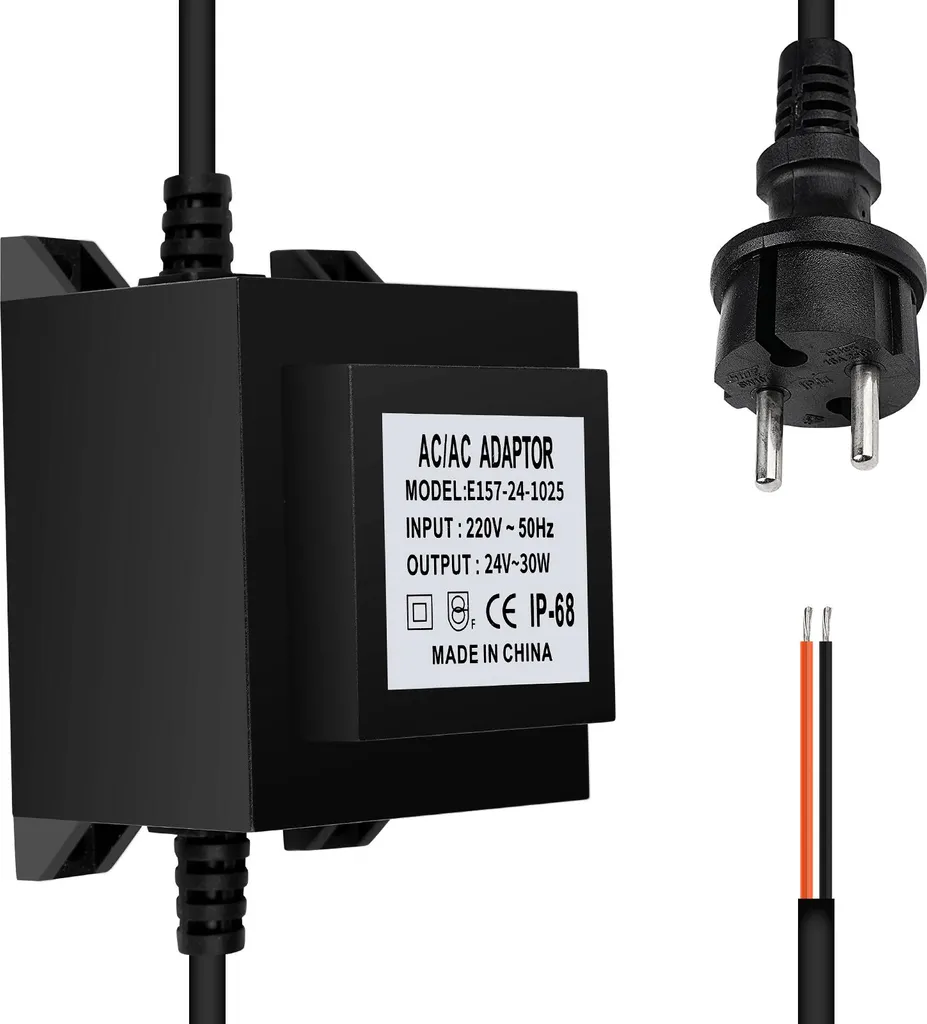 Alimentation étanche 24V DC 30W pour pompe de bassin et jardin IP68