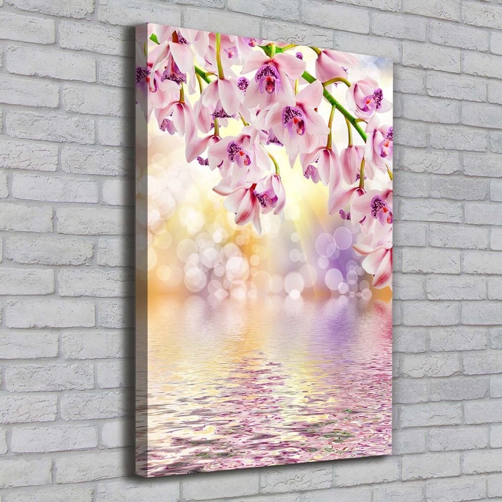 Tulup Leinwandbild - 70x100cm - Wandkunst - Drucke auf Leinwand - Leinwanddruck - Wohnzimmer Wanddekoration XXL - Wohnung Deko Kunstdrucke - Blum...