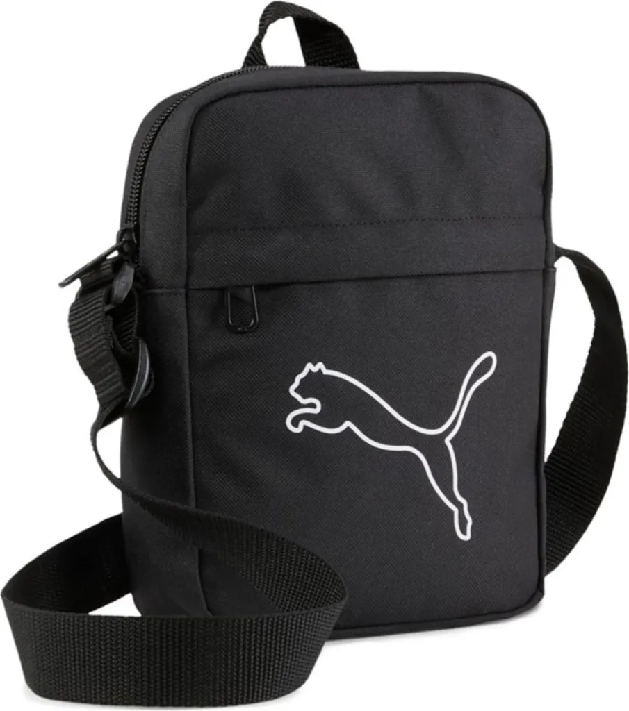 Borsello Puma Plus Portable 09118201 - Tracolla Nera Sportiva Originale