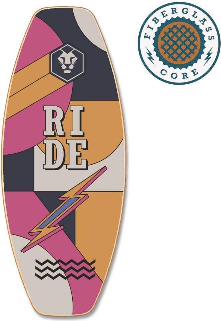 Daffy Boards Trick-Balance Board mit Fiberglas-Kern - Design: Ride Y2K