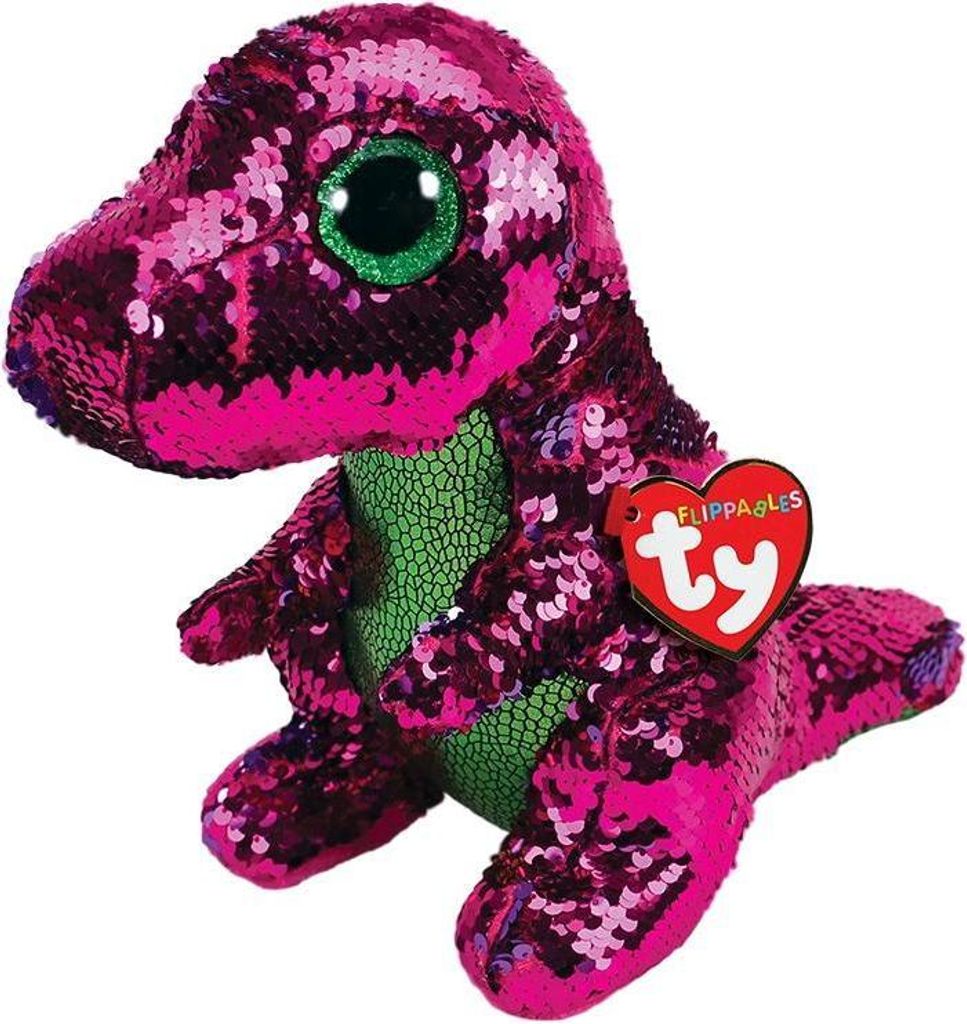 Ty Flippables Dino Stompy 24cm 36431 Produktbild 